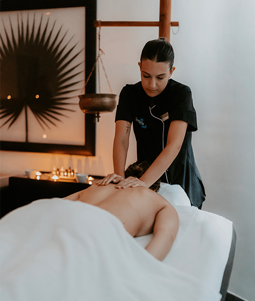 masaje en senzia spa estepona